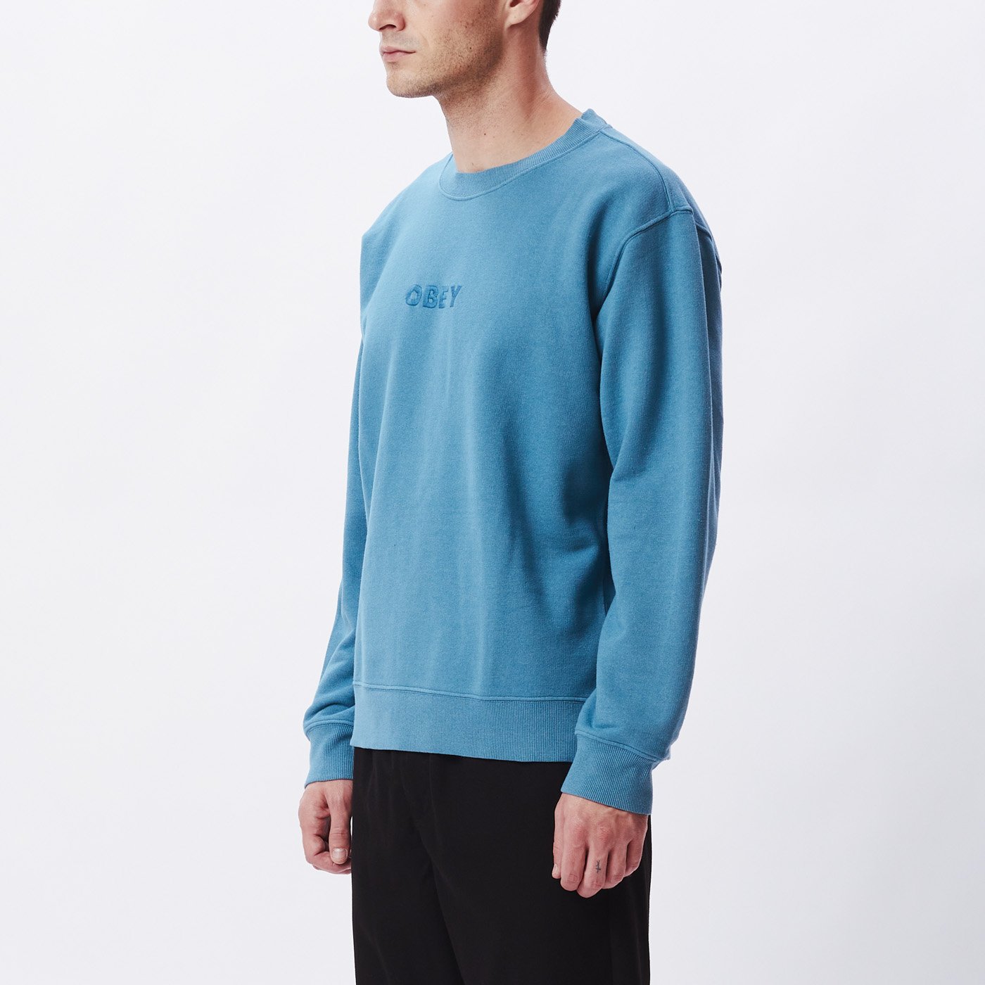 Obey clearance blue sweatshirt