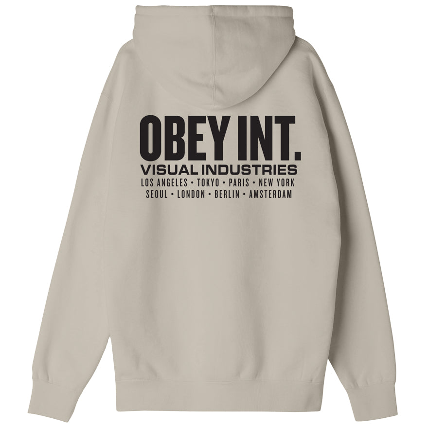 OBEY Int. Visual Industries Hoodie