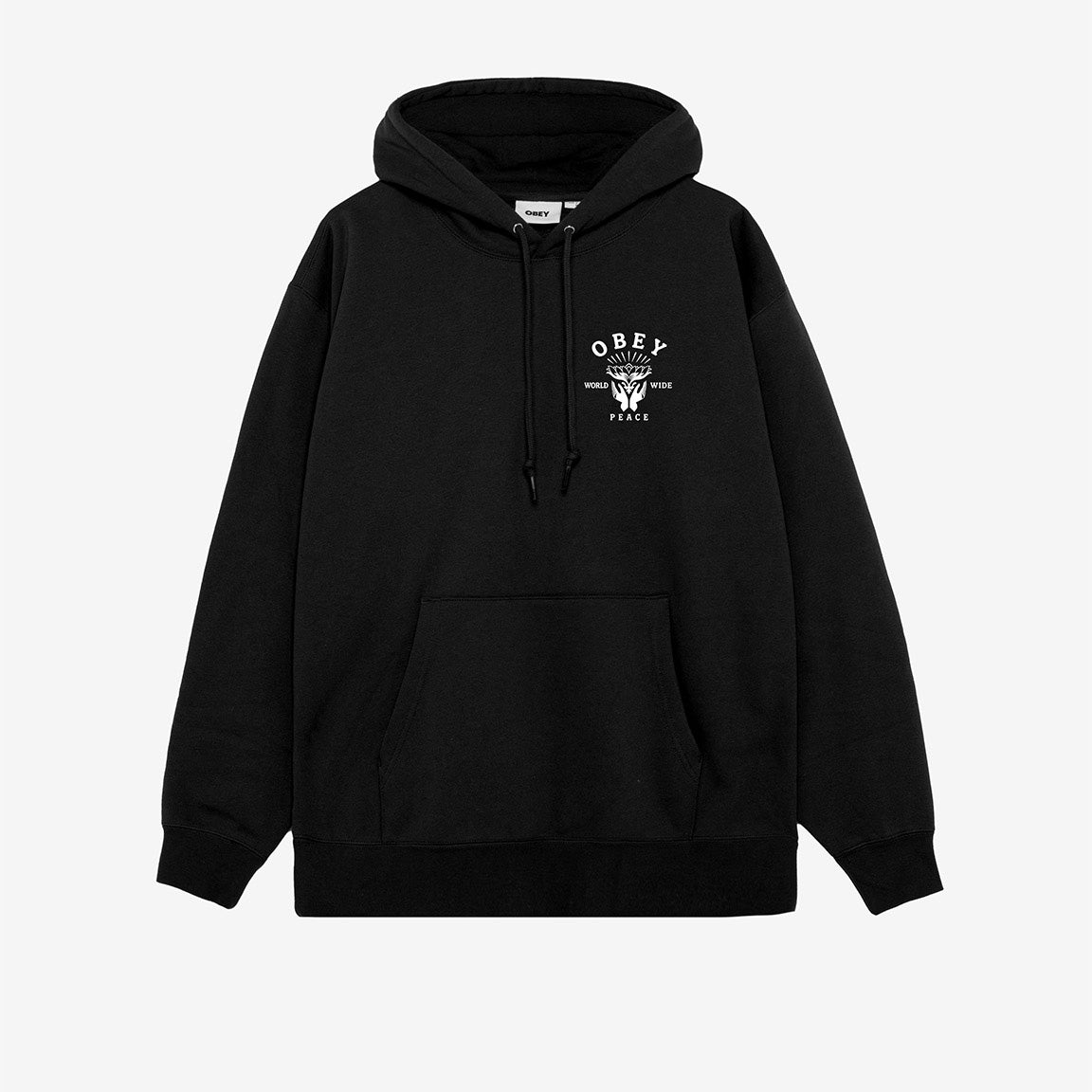 Obey Lotus With Hands Hoodie