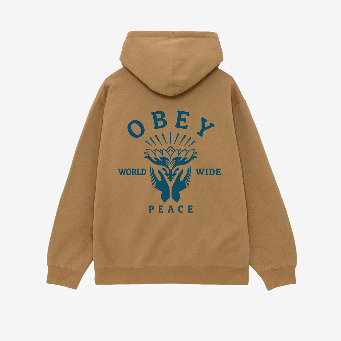 Obey Lotus With Hands Hoodie