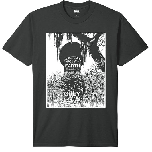 OBEY Here Lies The Earth Tee