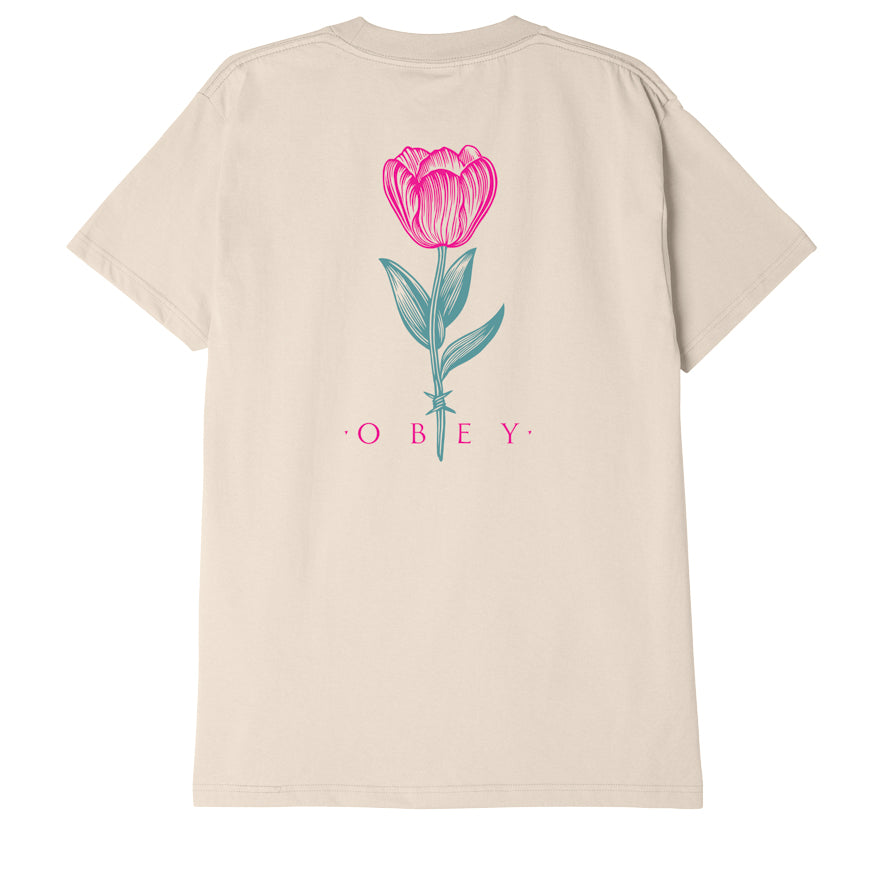 OBEY Barbwire Flower T-Shirt – Dogfish Menswear