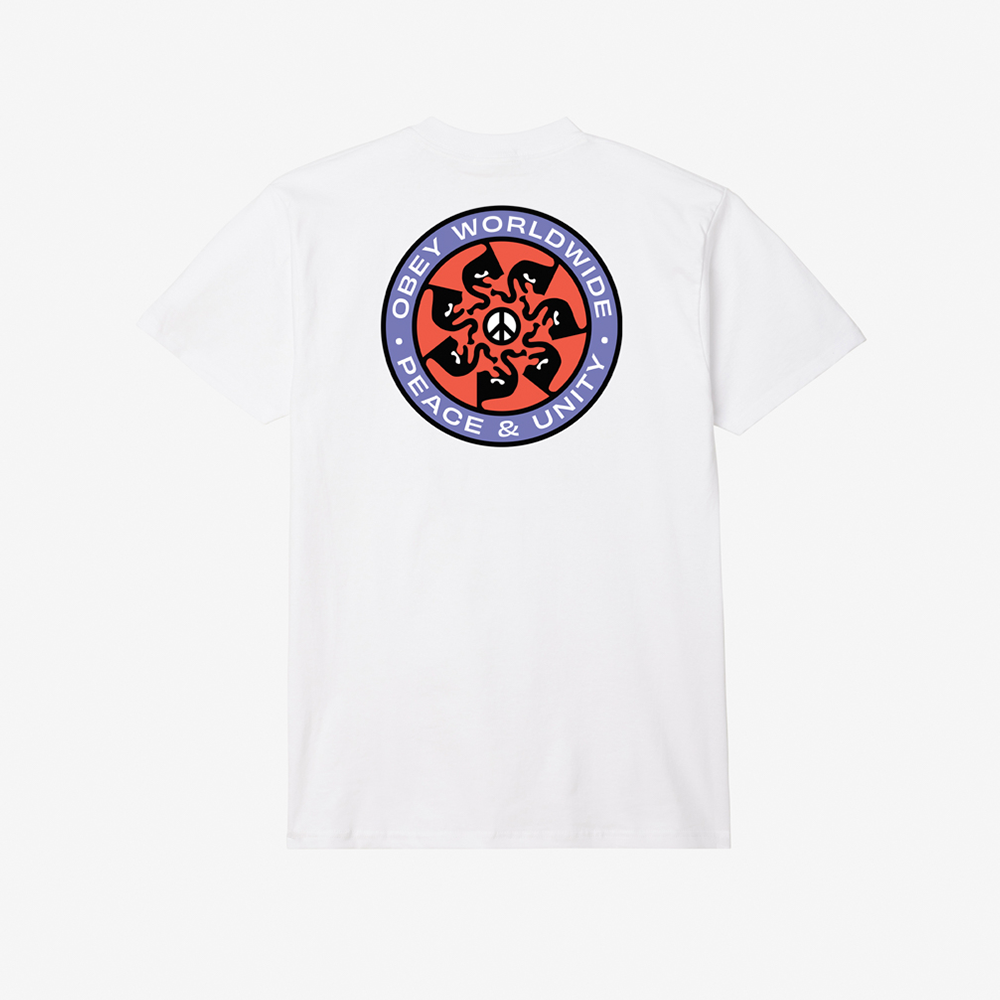 Obey Peace Wheel Tee