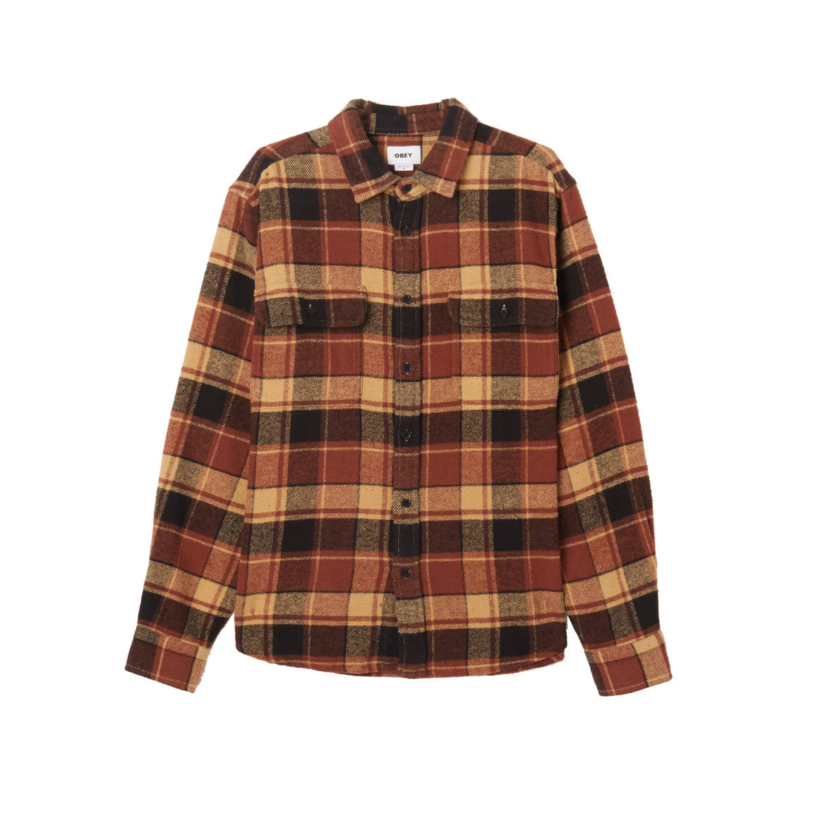 Obey Hardwork Leon Woven Shirt