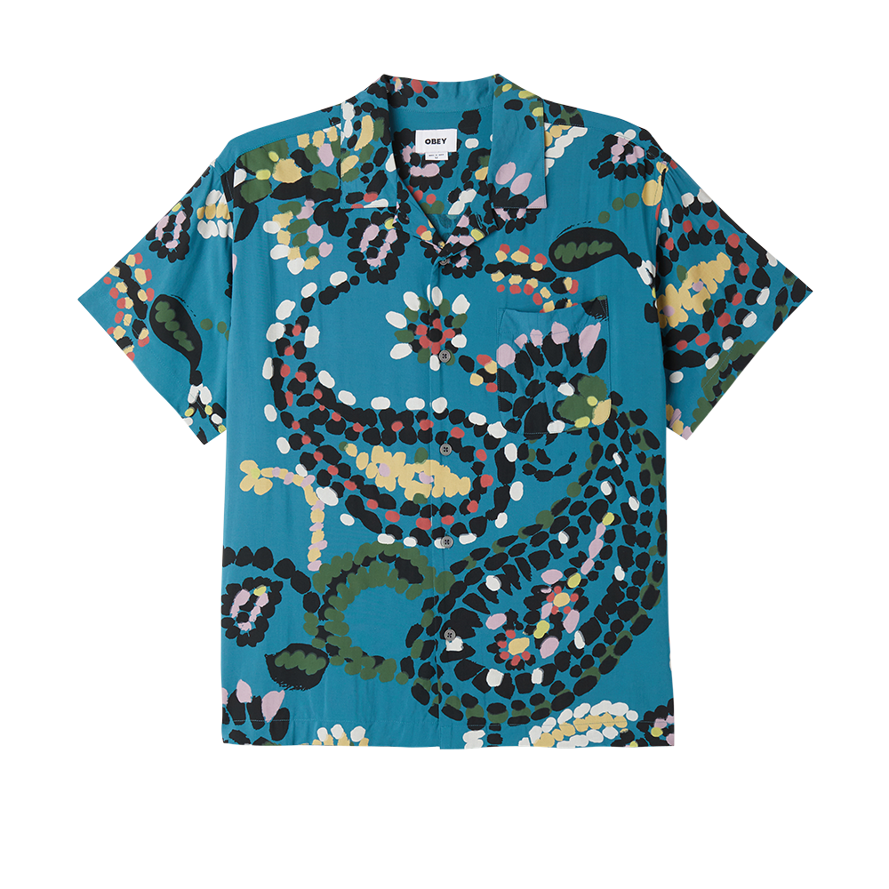 OBEY Paisley Dots Woven Shirt