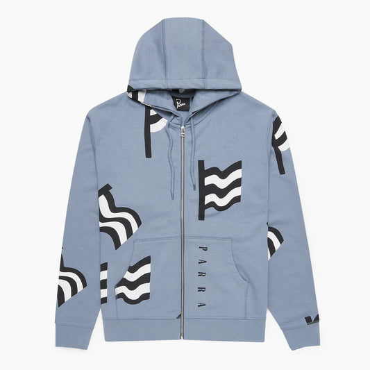 By Parra Flagged Hooded Vest