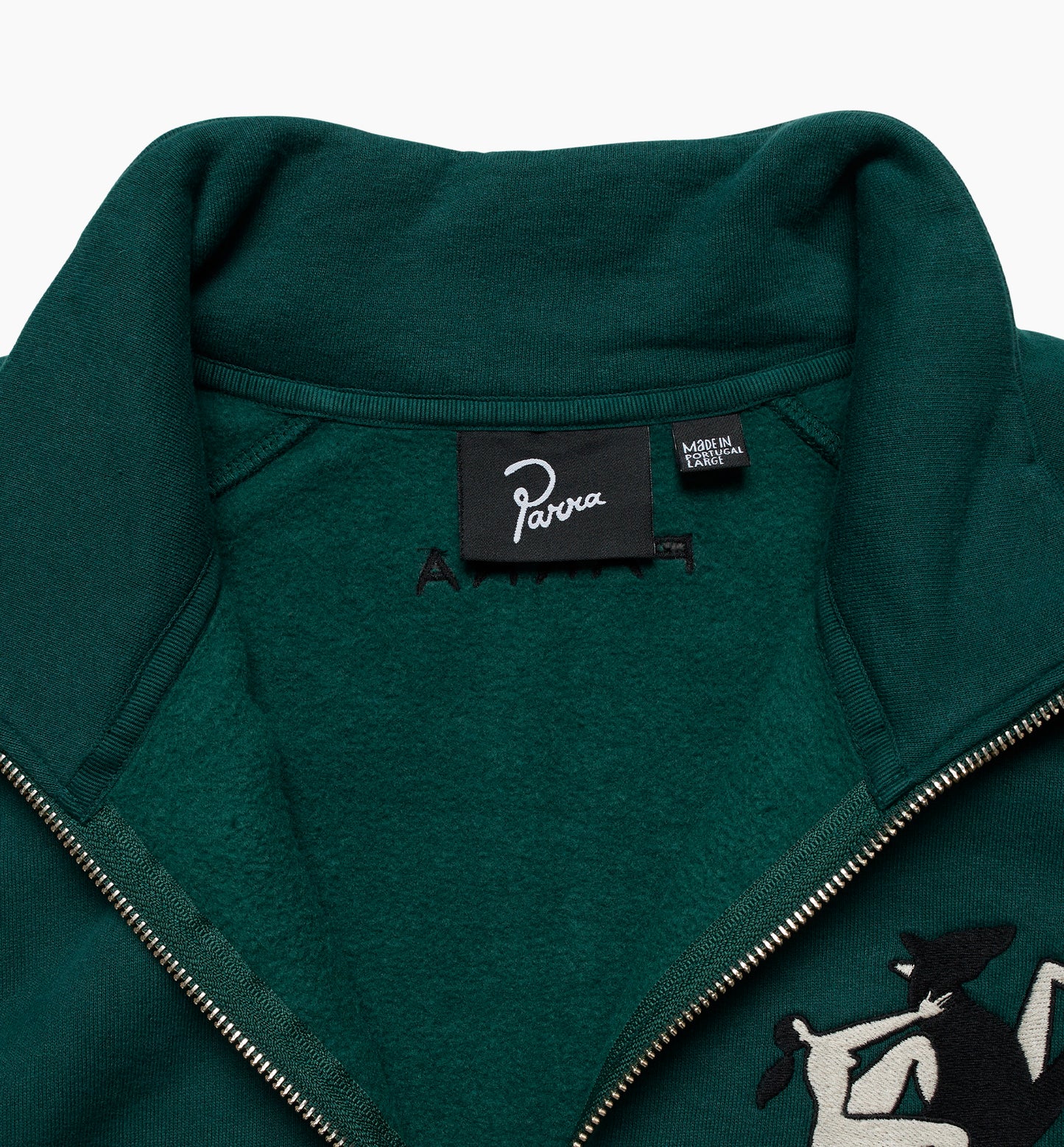 By Parra Life Experience Half Zip Sweat