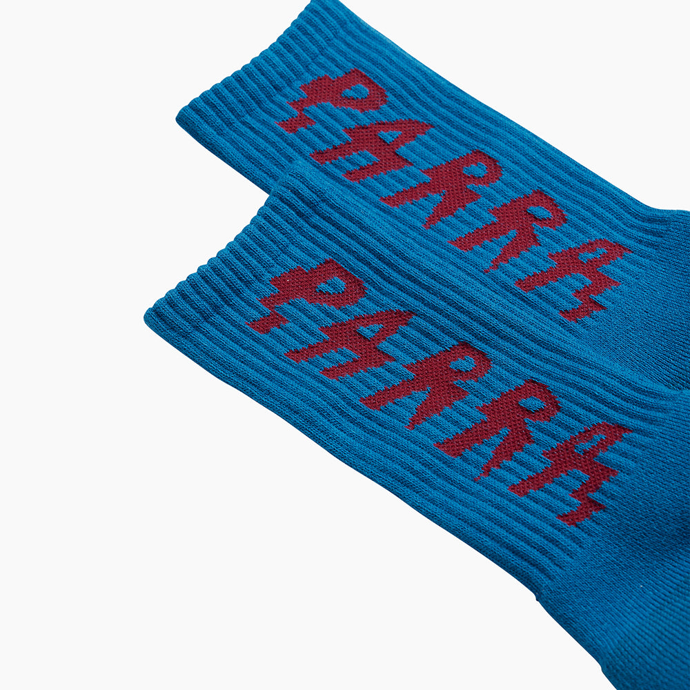 By Parra Shocker Logo Crew Socks