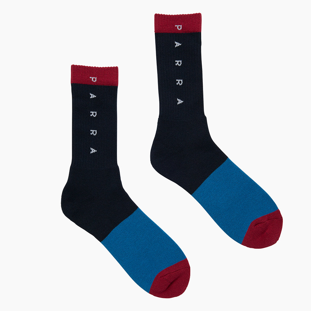 By Parra Horizontal Clean Logo Crew Sock