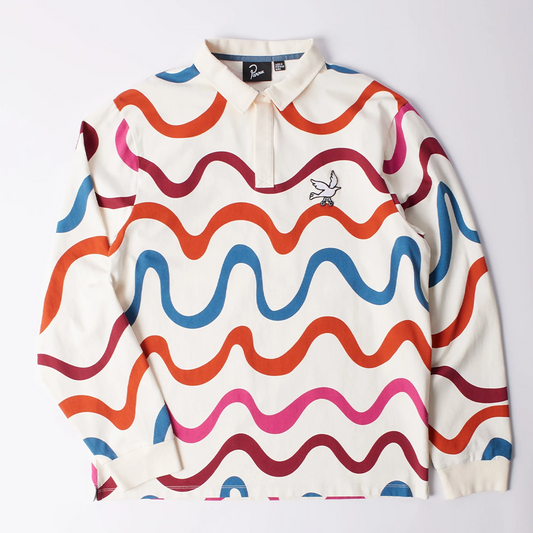 By Parra Colored Soundwave Polo Shirt