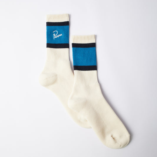 By Parra Script Logo Crew Sock