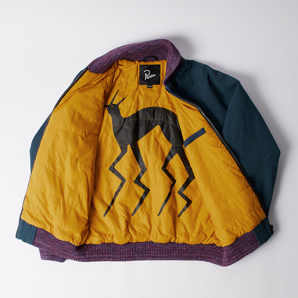 By Parra Skull Stalker Varsity Jacket