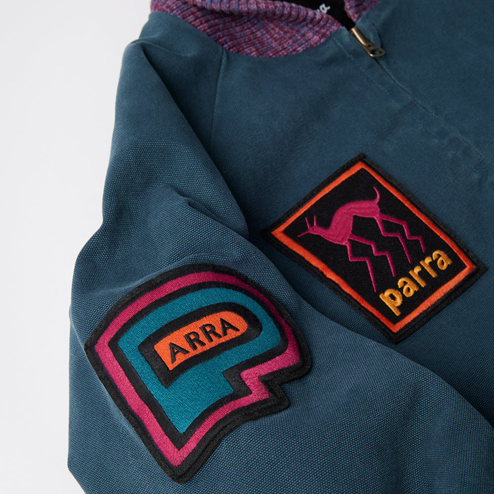 By Parra Skull Stalker Varsity Jacket