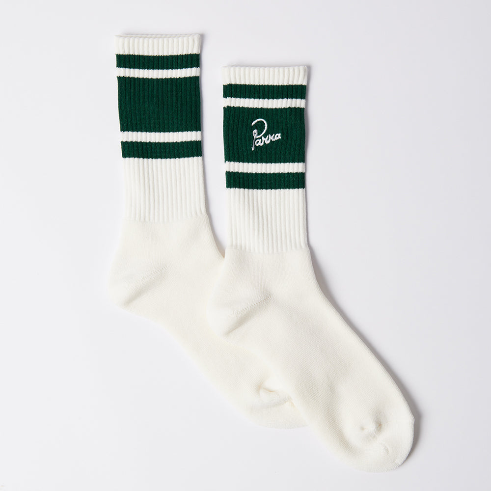 By Parra Signature Striped Crew Socks