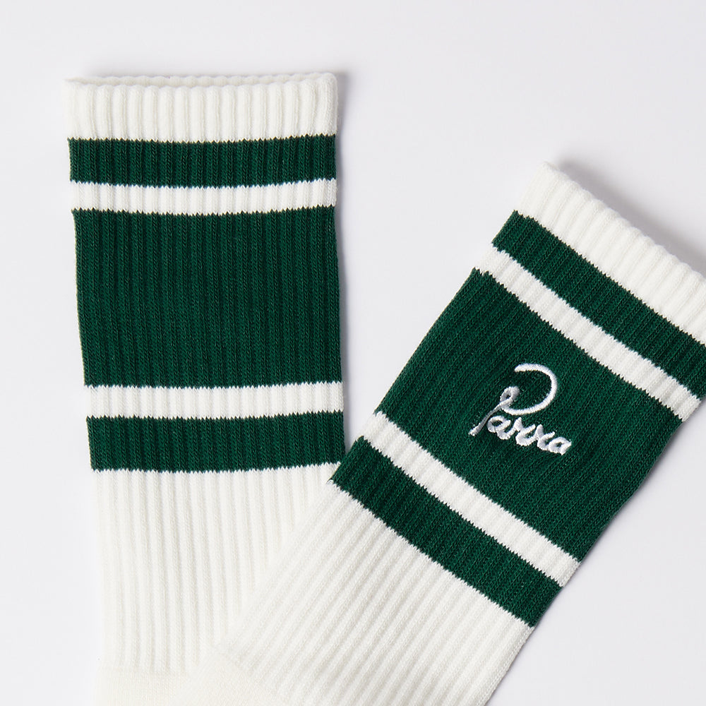 By Parra Signature Striped Crew Socks