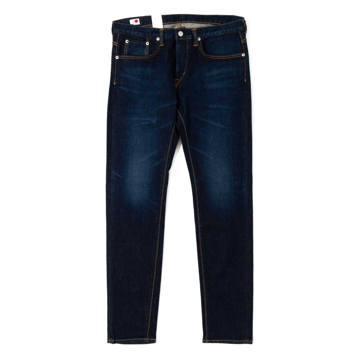 Edwin Slim Tapered Green/White Selvage Kaihara Blue Stretch Jean