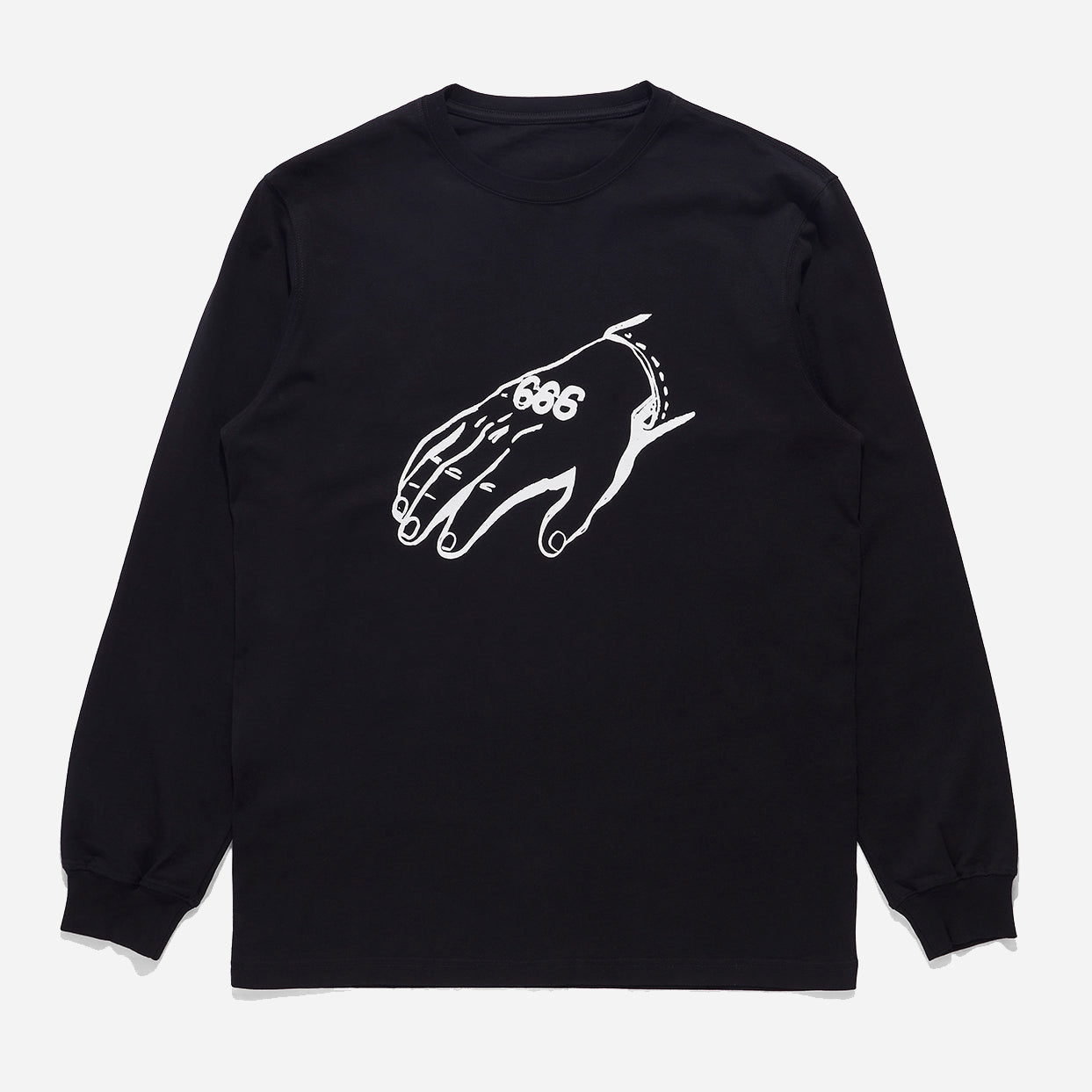 Maharishi x Warhol Mark Of The Beast LS T-Shirt