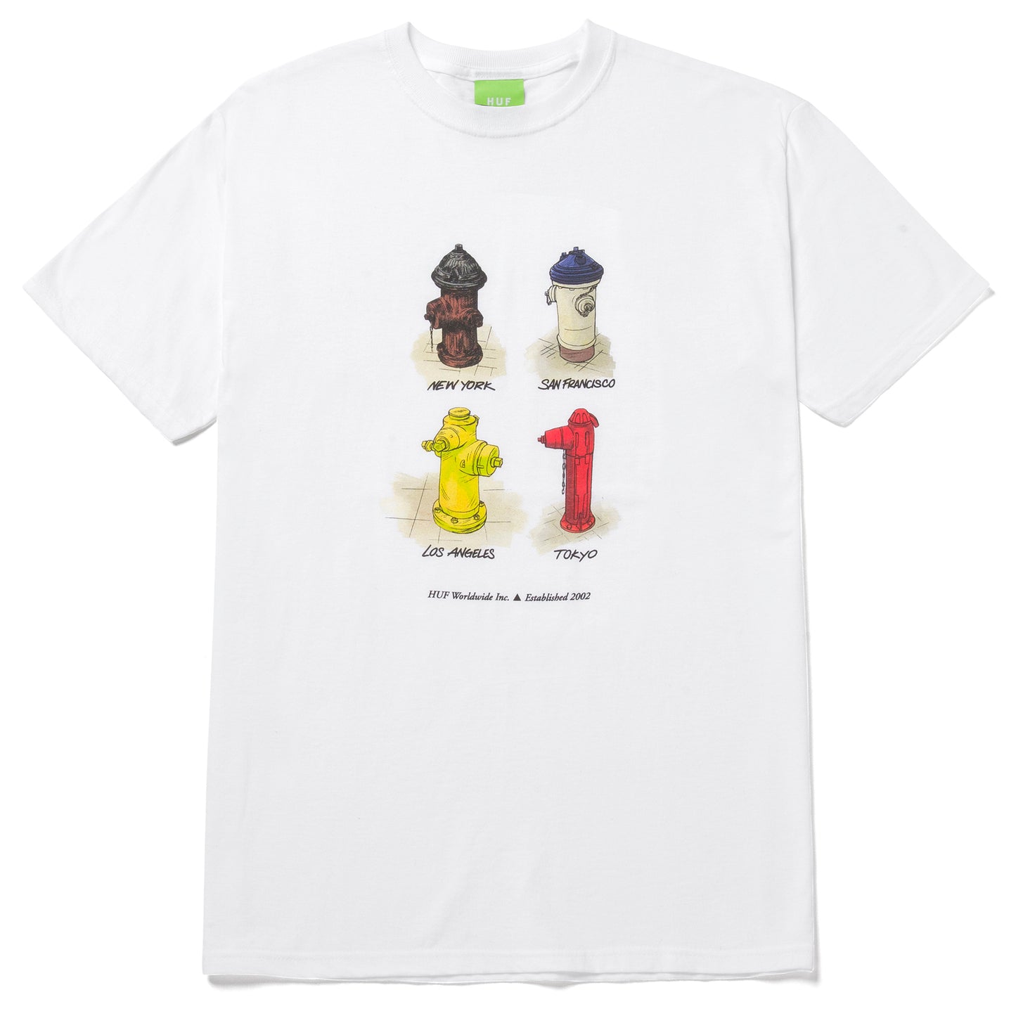 HUF All Cities T-Shirt