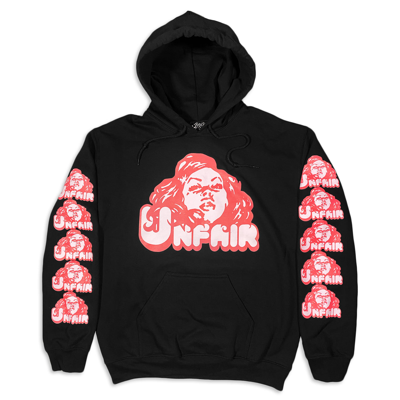 Life Is Unfair Outline Hoodie