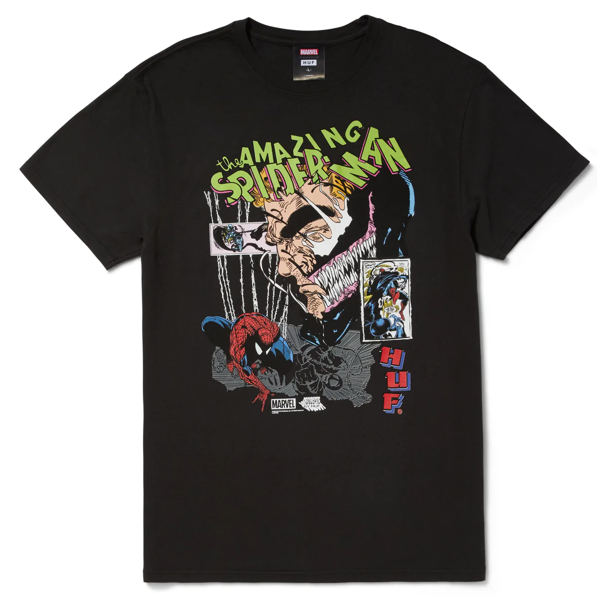 HUF x Spider-Man Brock Washed T-Shirt