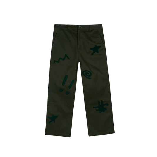 Brain Dead Chenille Symbols 4P Pant