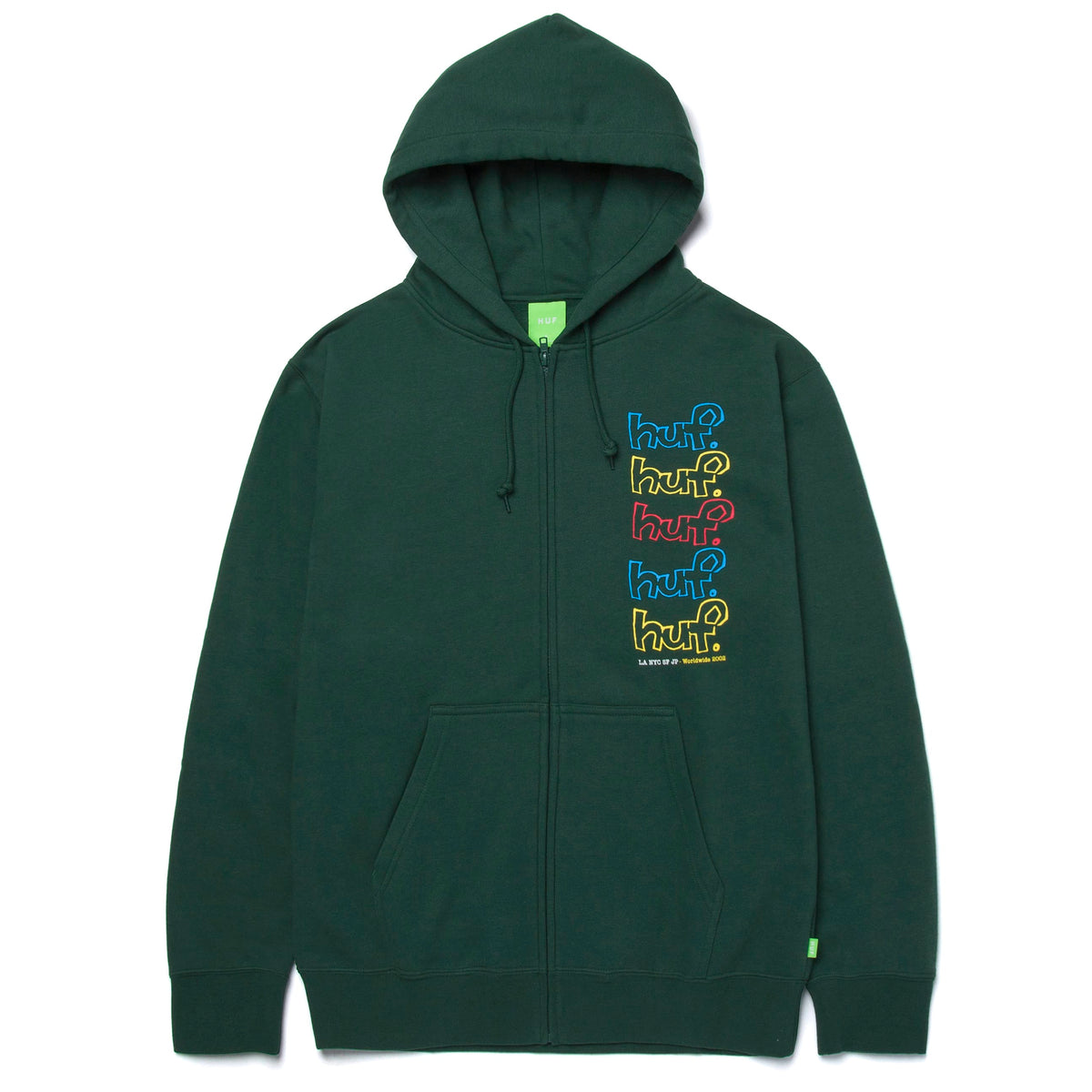 HUF Drop Out Stack Full Zip Hoodie