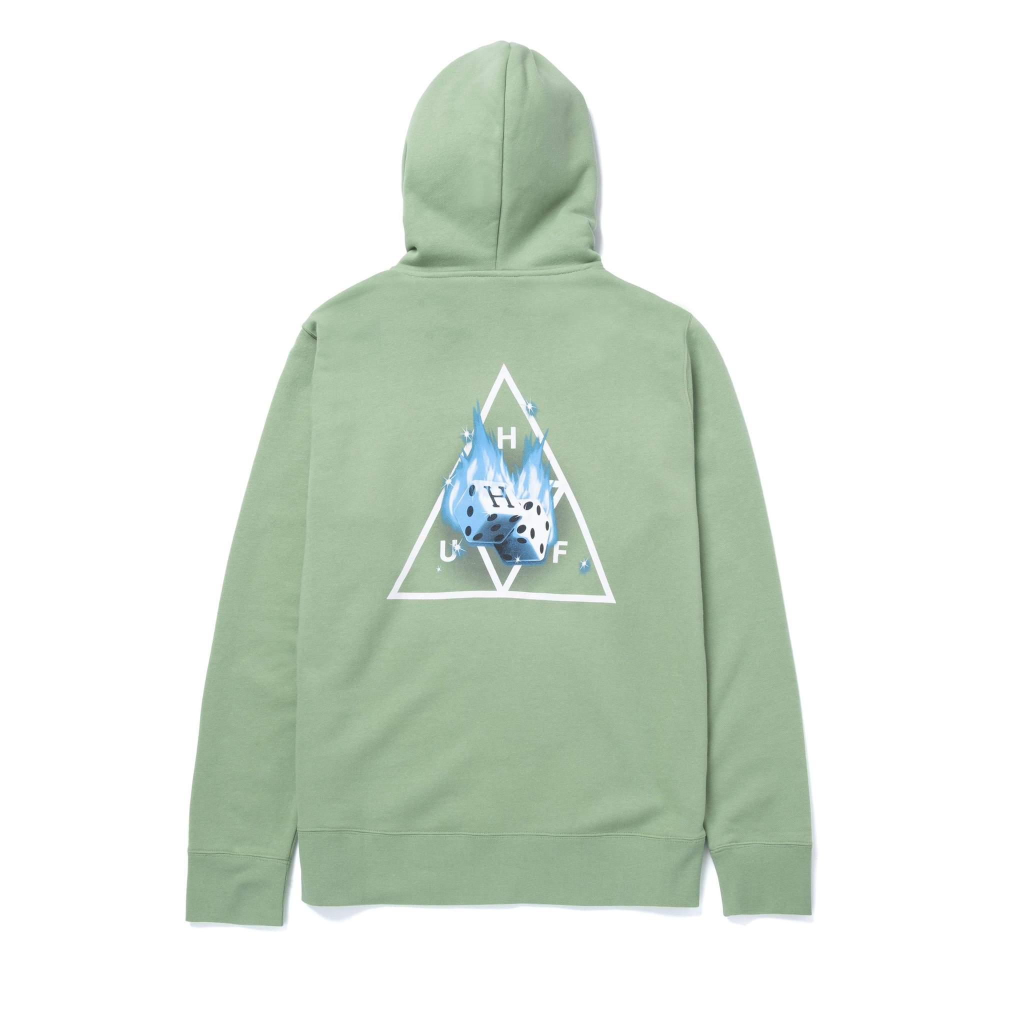 HUF Hot Dice Triple Triangle Hoodie – Dogfish Menswear