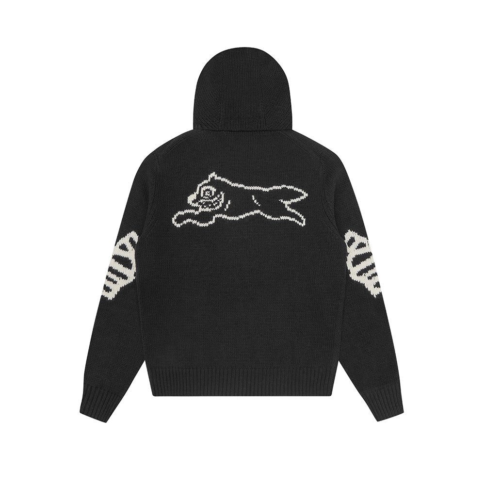 ICECREAM Running Dog Knit Zip Thru