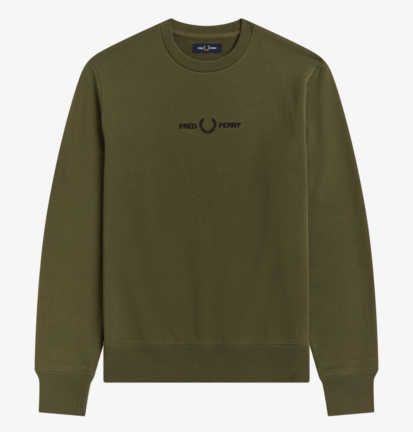 Fred Perry Embroidered Sweatshirt