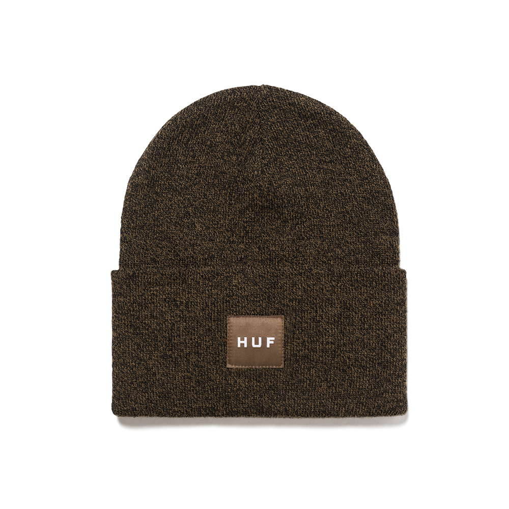 HUF Melange Box Logo Beanie