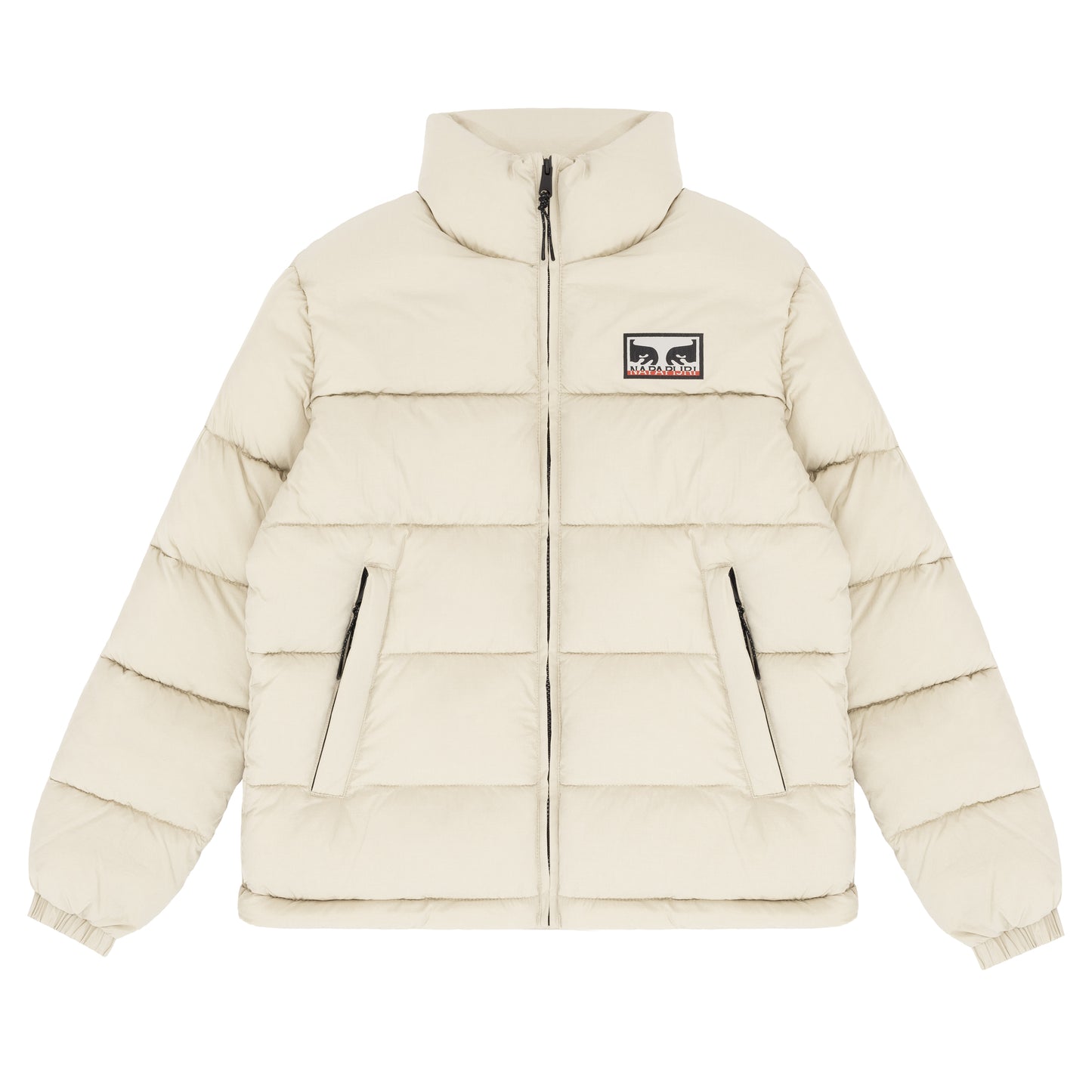 Obey x Napapijri Don't Just Watch It Burn Puffer Jacket