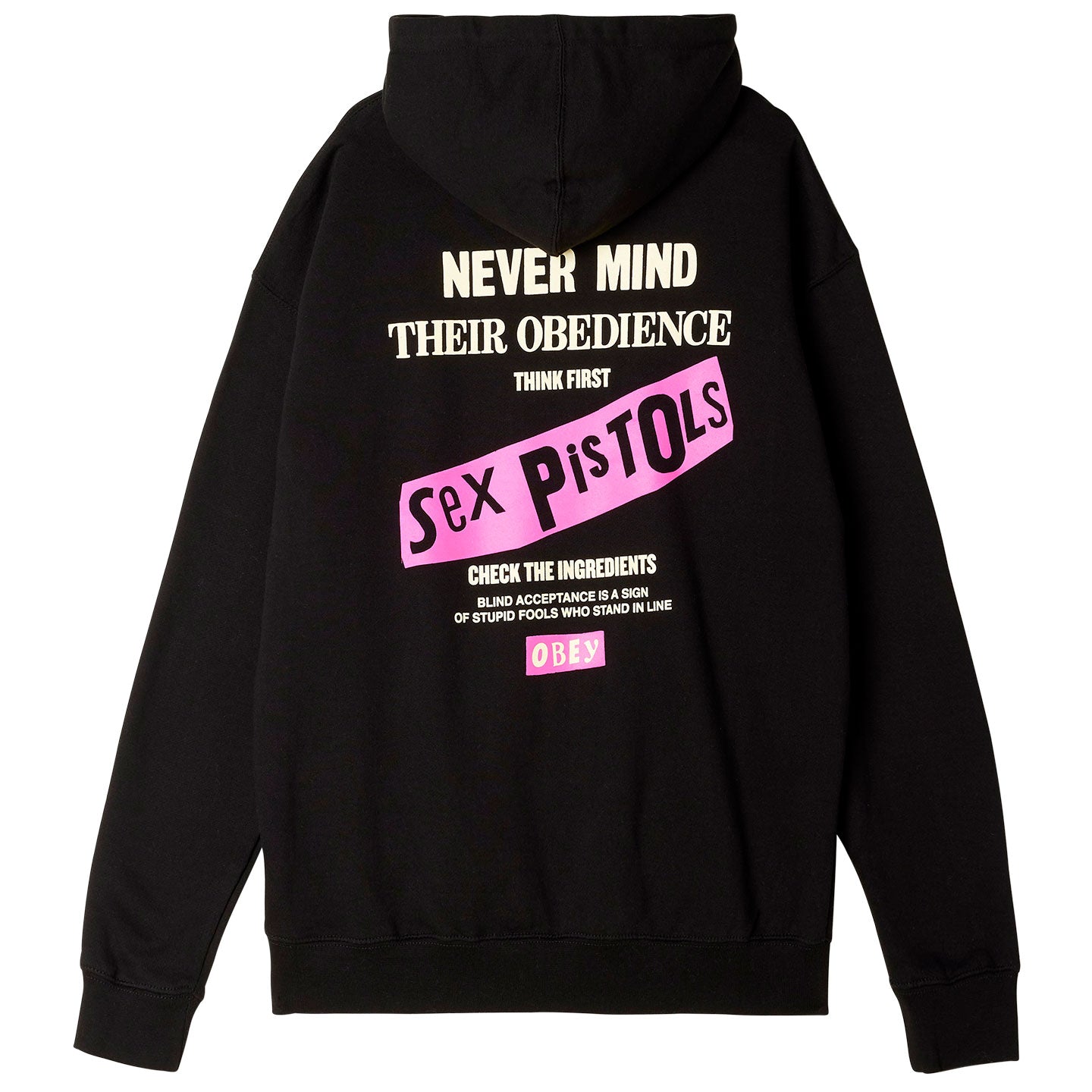 OBEY x Sex Pistols Never Mind Obedience Hoodie Dogfish Menswear