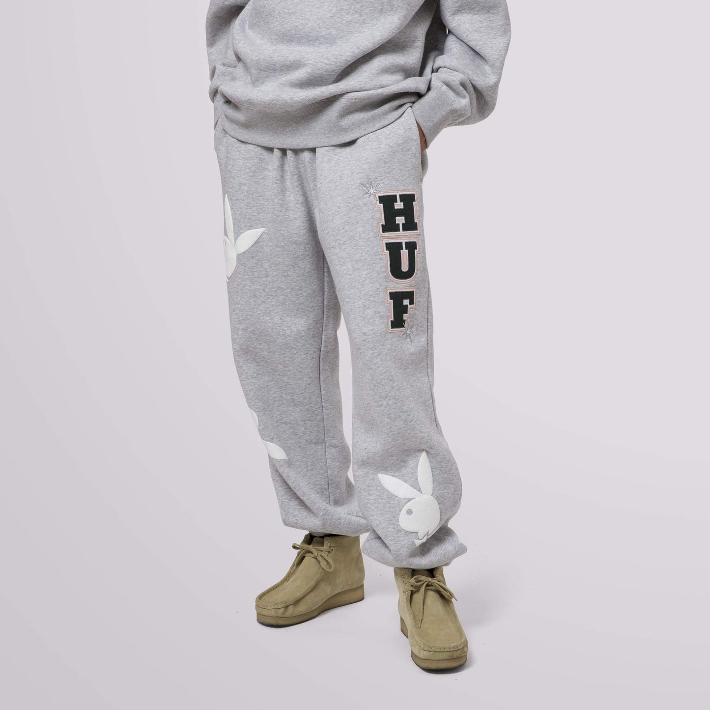 HUF x Playboy Rabbit Head Fleece Pants