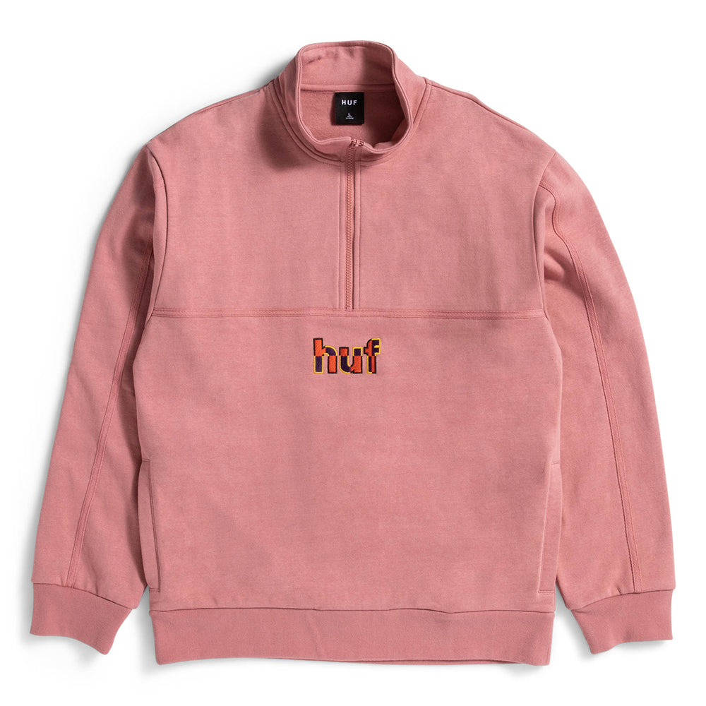 HUF Split 1/4 Zip Mock