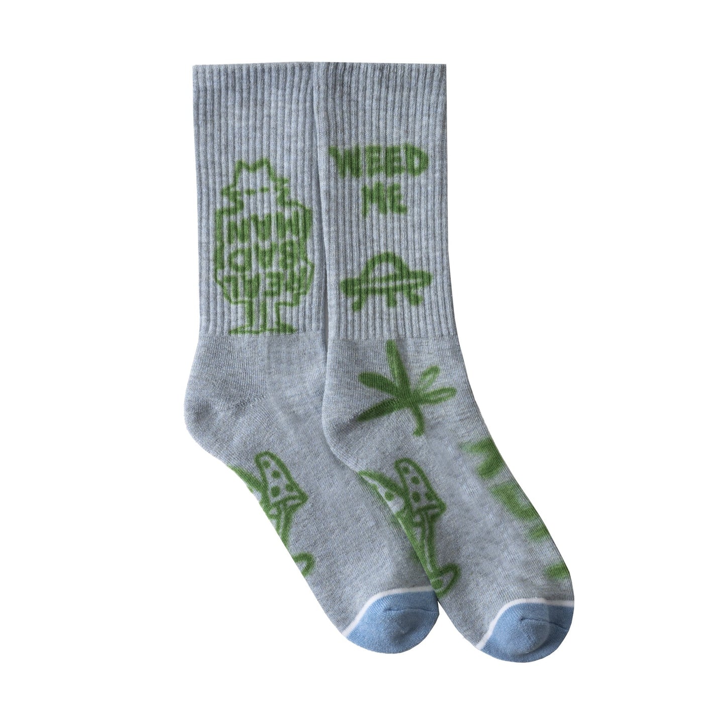 Real Bad Man Weed Me Socks 2 Pack