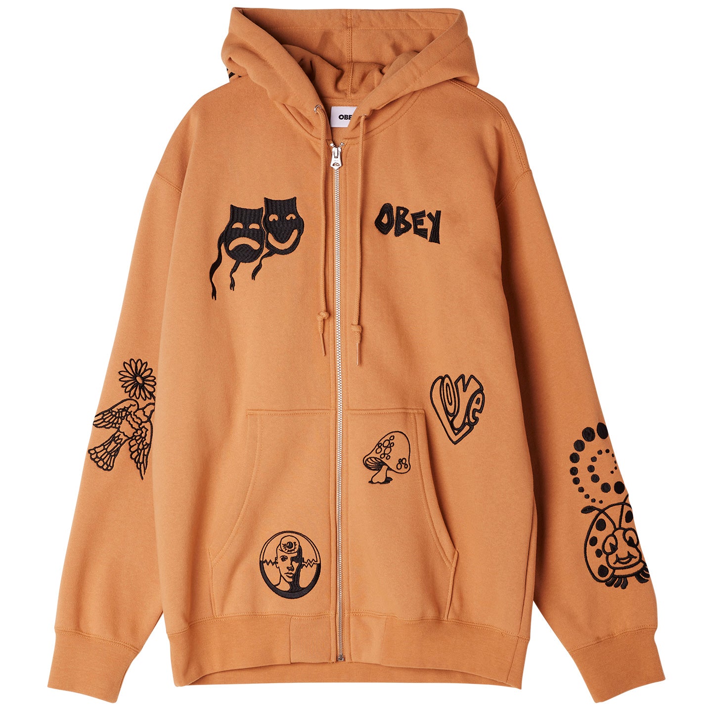 OBEY Flash Zip Hoodie