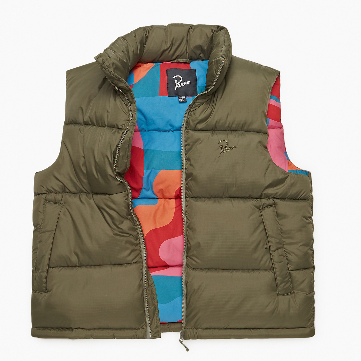 By Parra Sitting Pear Puffer Vest – Dogfish Menswear