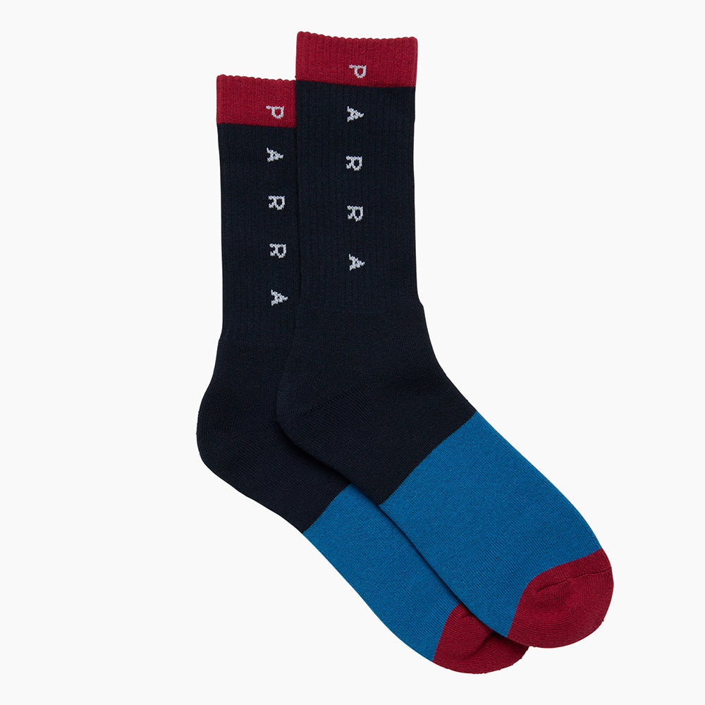 By Parra Horizontal Clean Logo Crew Sock