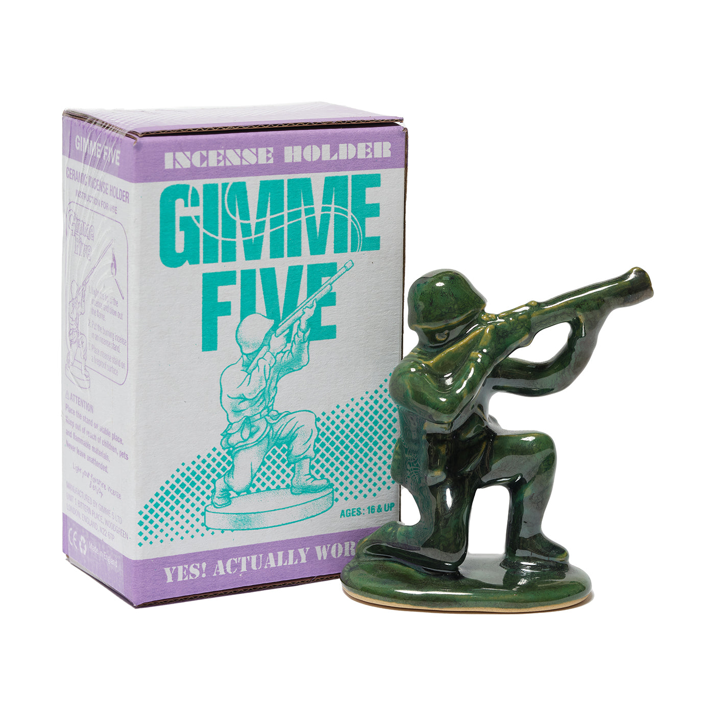 Gimme Five Soldier Incense Burner and Kuumba 